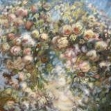 Falling Over Myself With Joy 45”x45” #326