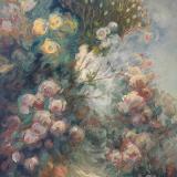 Light My Way (right triptych) 48” x 72” #229