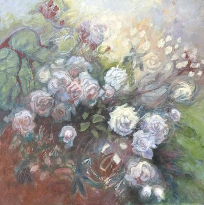 In Violet Shadows 36”x 36” #325